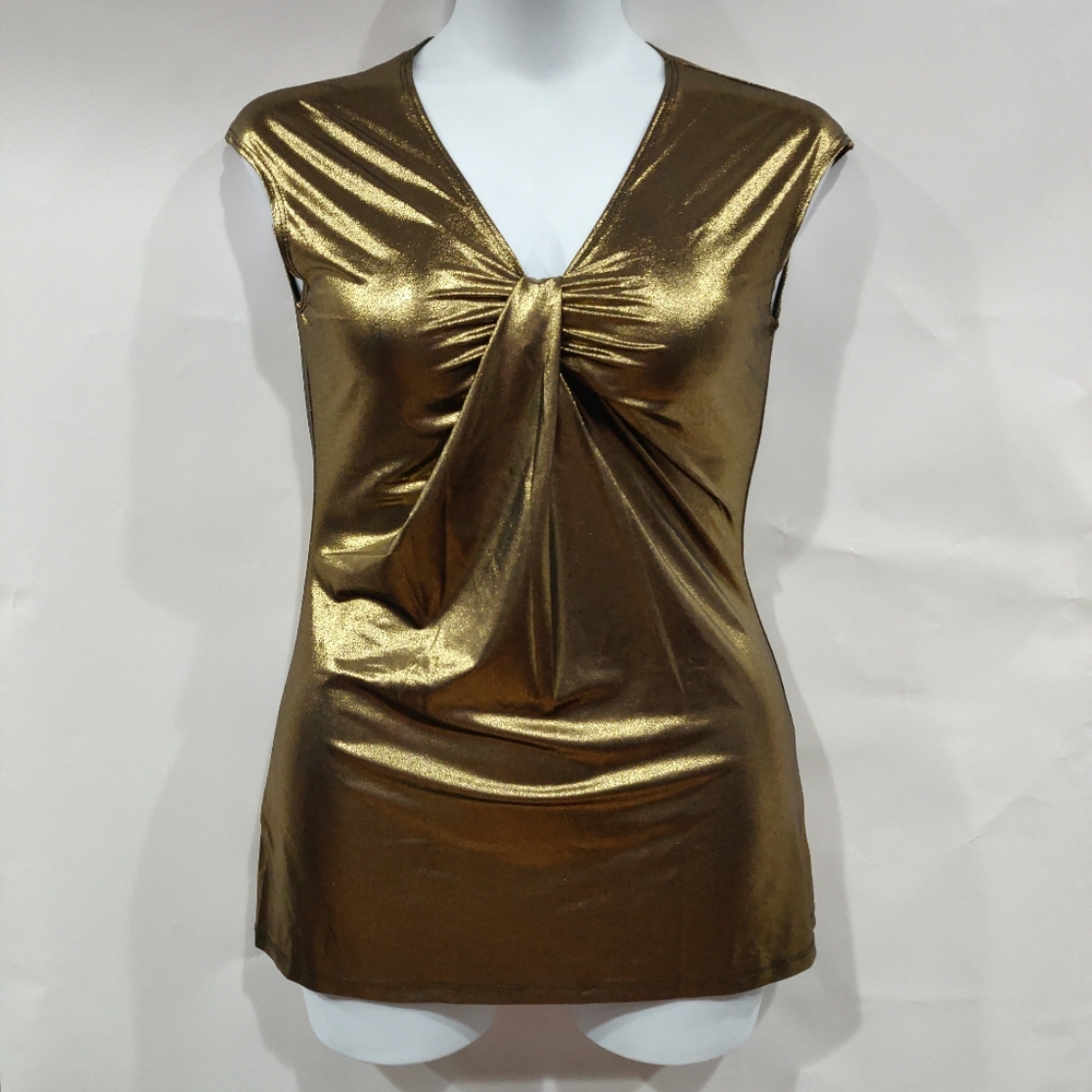 Blecker & McDougal gold black top